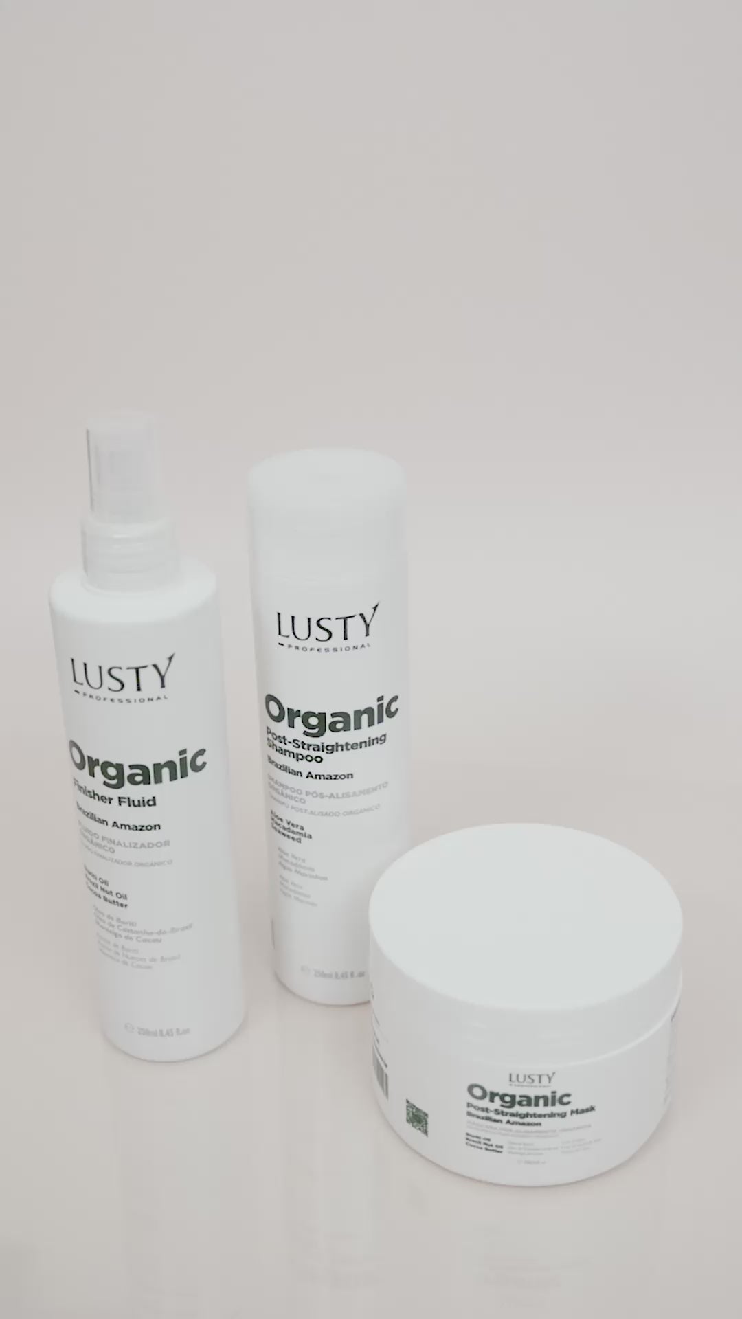 Charger la vidéo : PACK ENTRETIEN LISSAGE ORGANIC